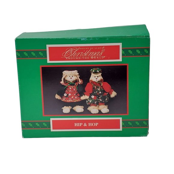 Vintage House of Lloyd Christmas Around the World Flossie, Floyd, Hip & Hop Lot - Picture 6 of 16